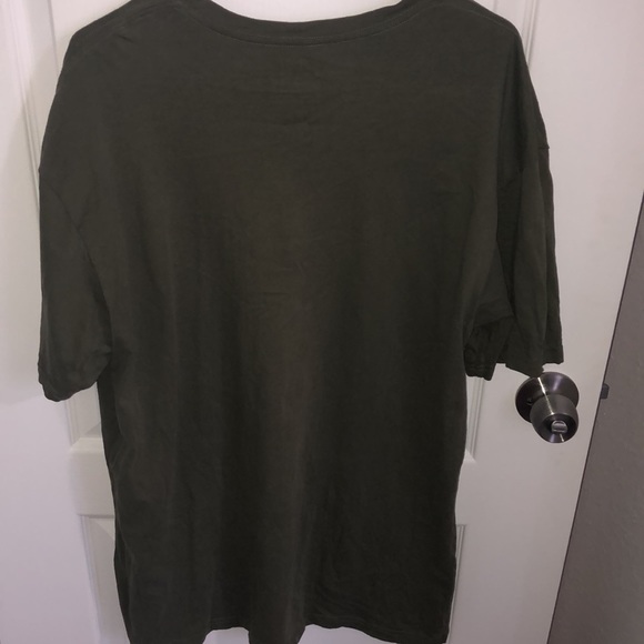 Green XL mens just hustle t shirt - Picture 2 of 5